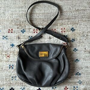 Marc by Marc Jacobs Classic Q Natasha Leather Crossbody Handbag, Taupe